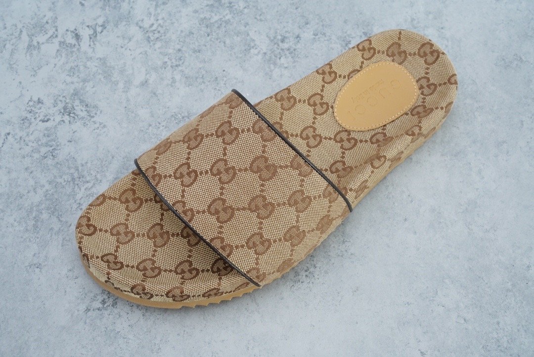 Gucci Logo Pattern Slide - Image 5