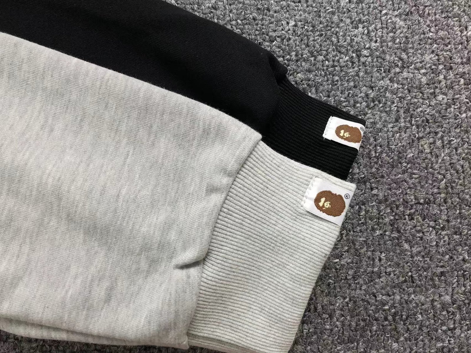 Bape Big Head Ape Grey Hoodie - Image 5