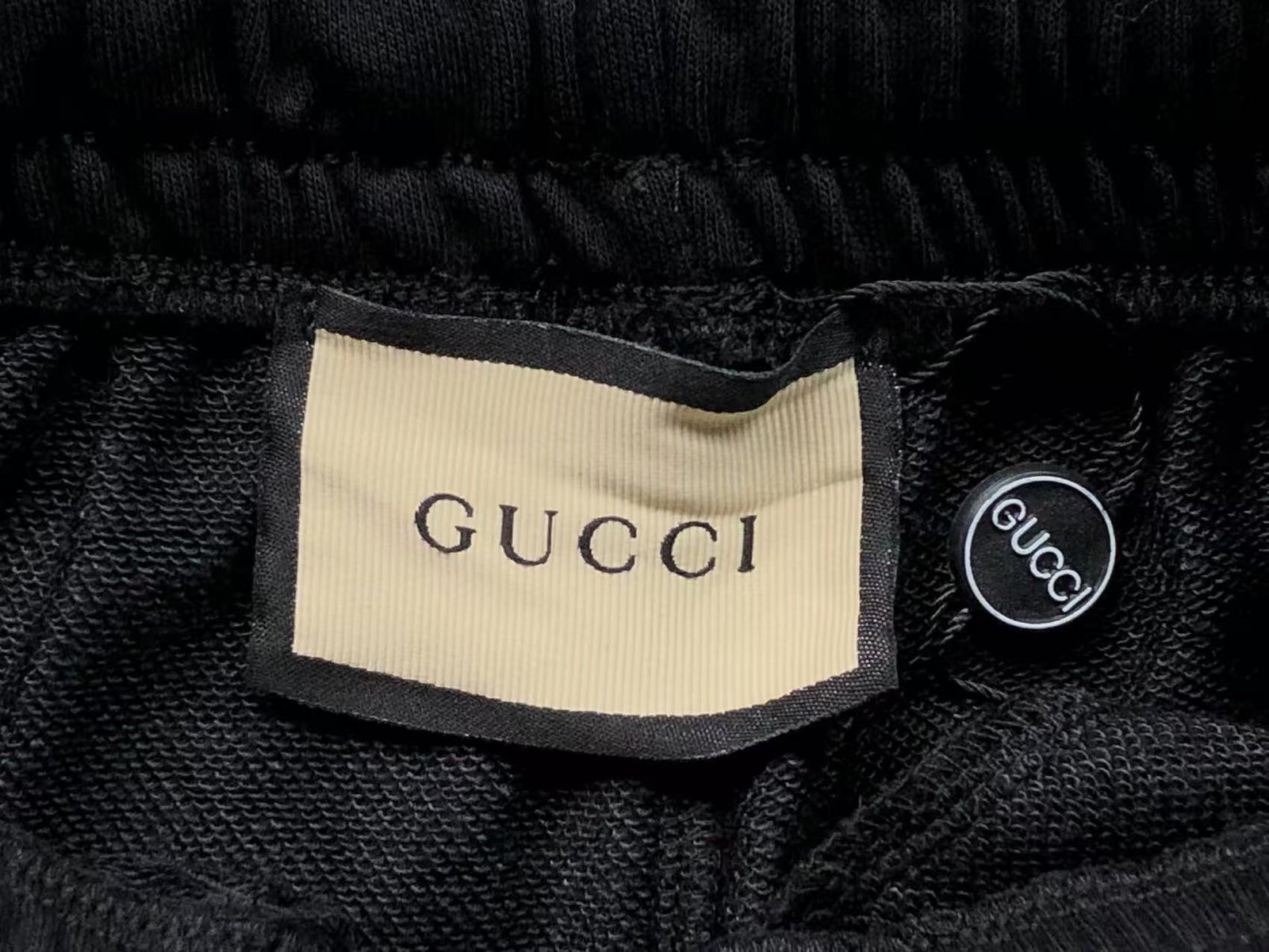 Gucci Logo Track Pants Black - Image 6