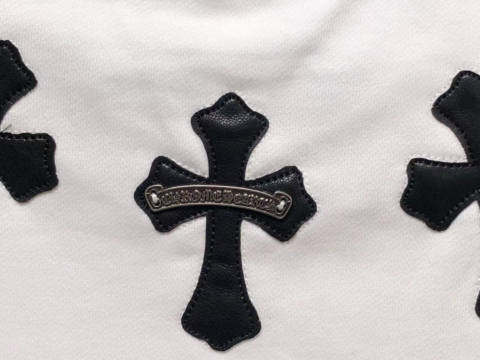 Chrome Hearts Logo Sweatshirt White - Image 6