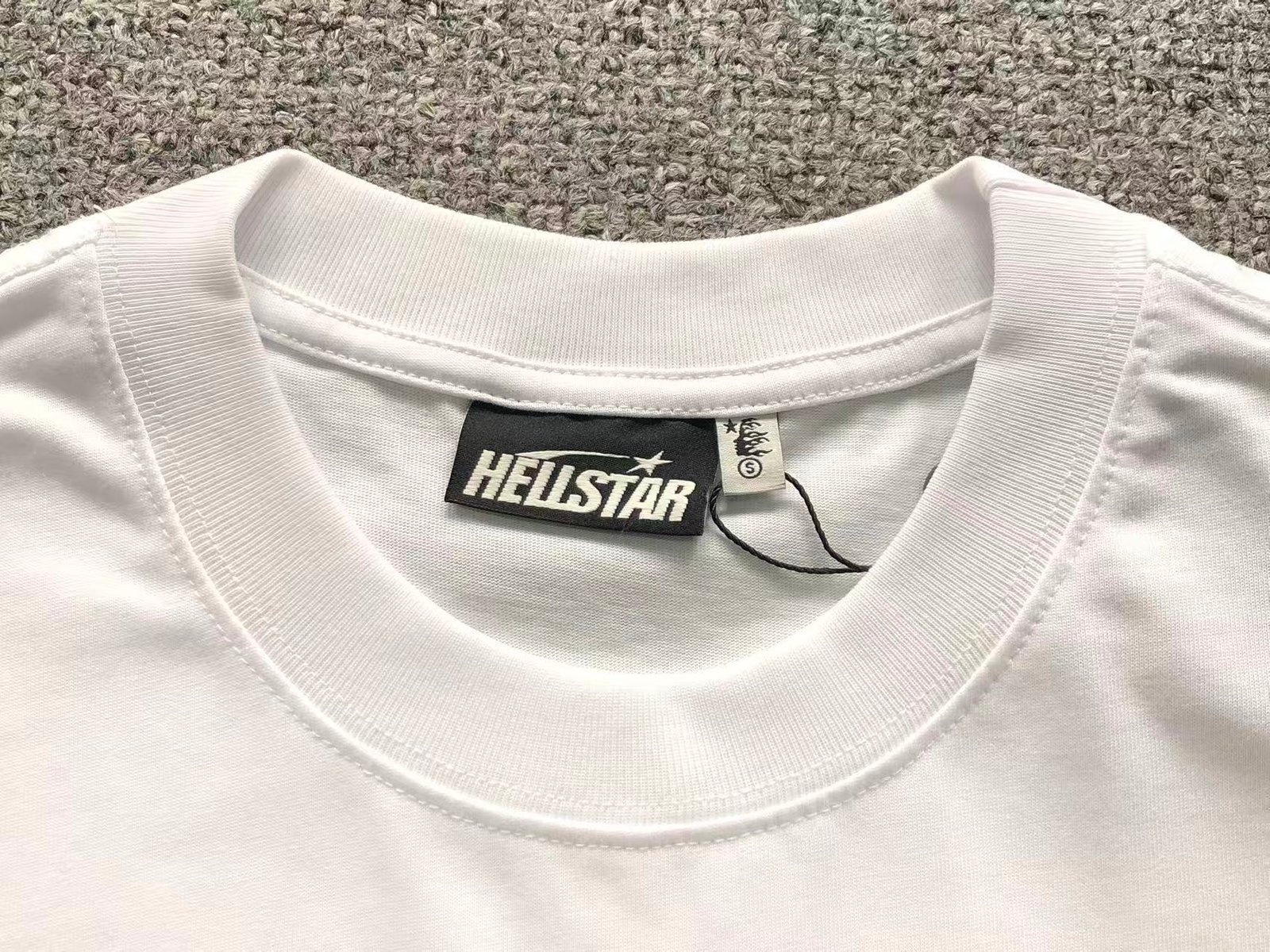 Hellstar Logo Tshirt White - Image 6