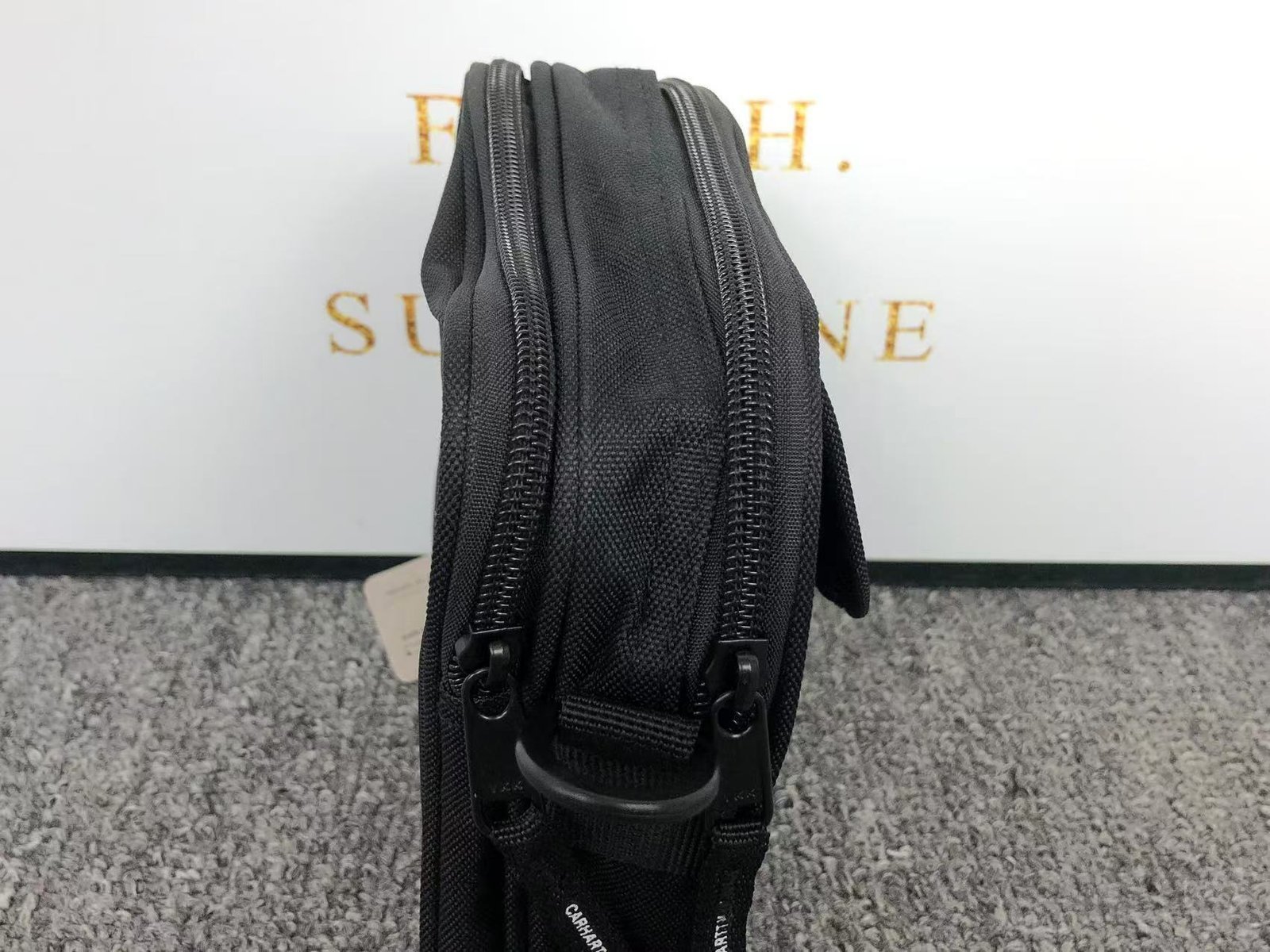 Carhartt Wip Essentials Small Bag Black - Image 7