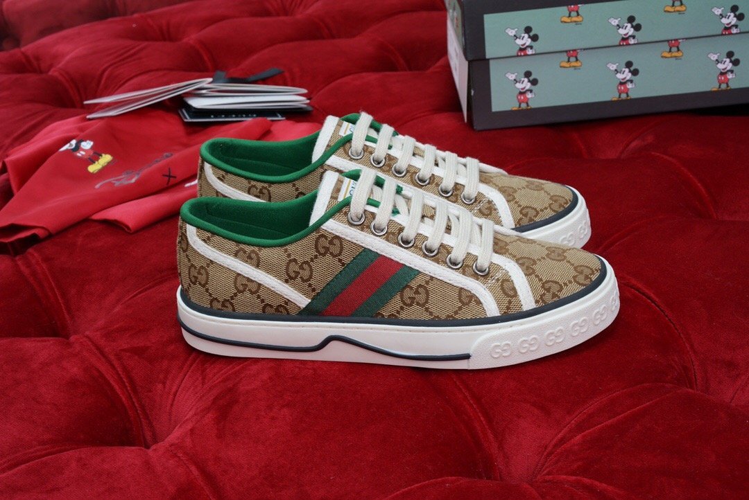 Gucci Tennis Logo Pattern Sneaker - Image 7