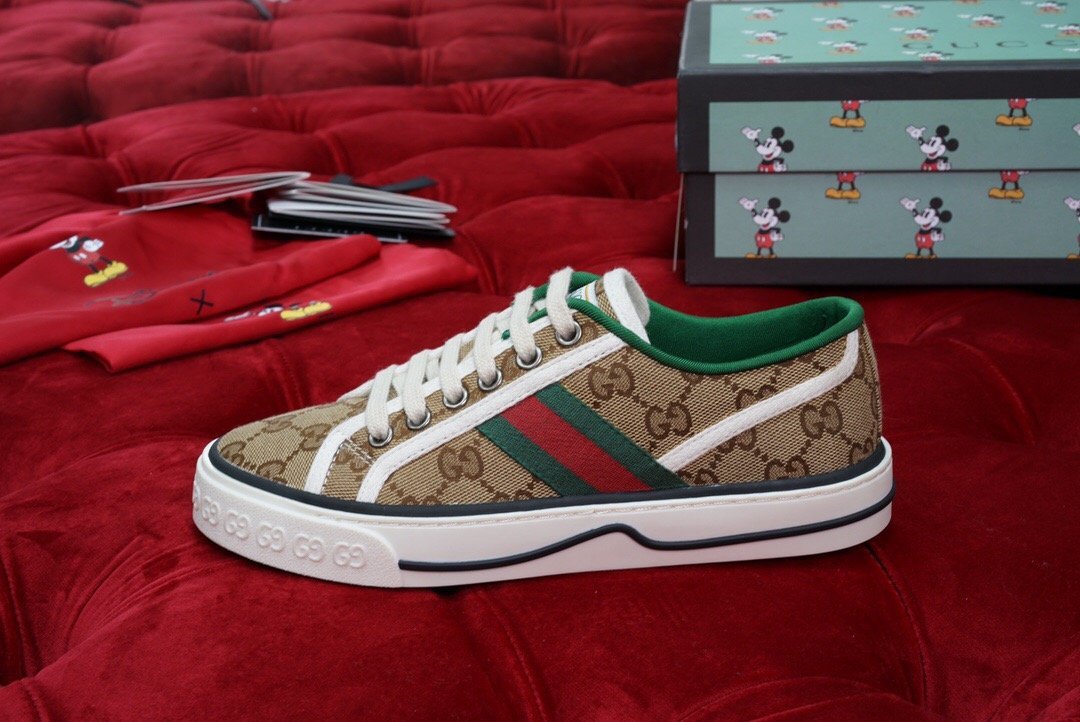 Gucci Tennis Logo Pattern Sneaker - Image 8