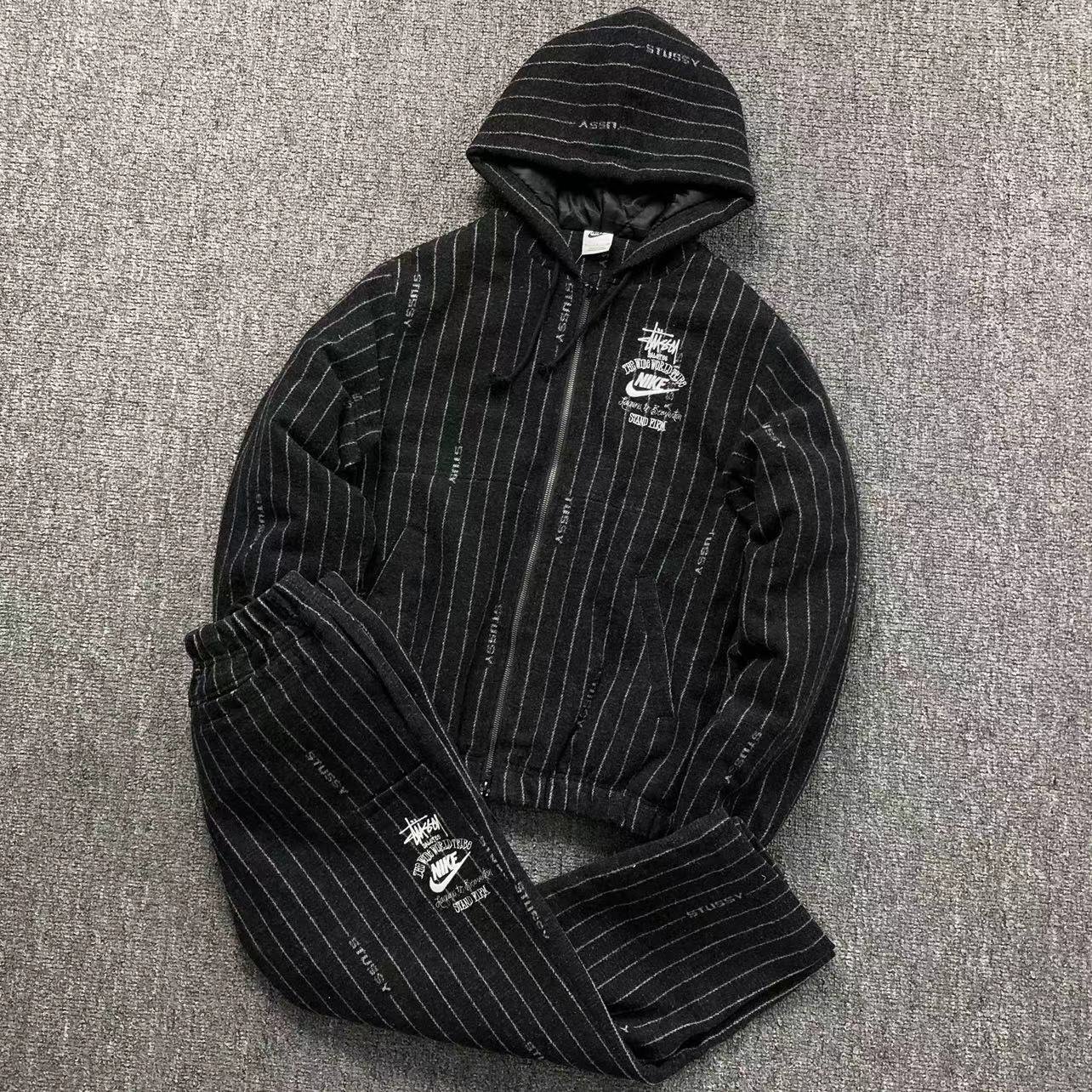 Nike x Stussy Stripe Wool Pant - Image 9