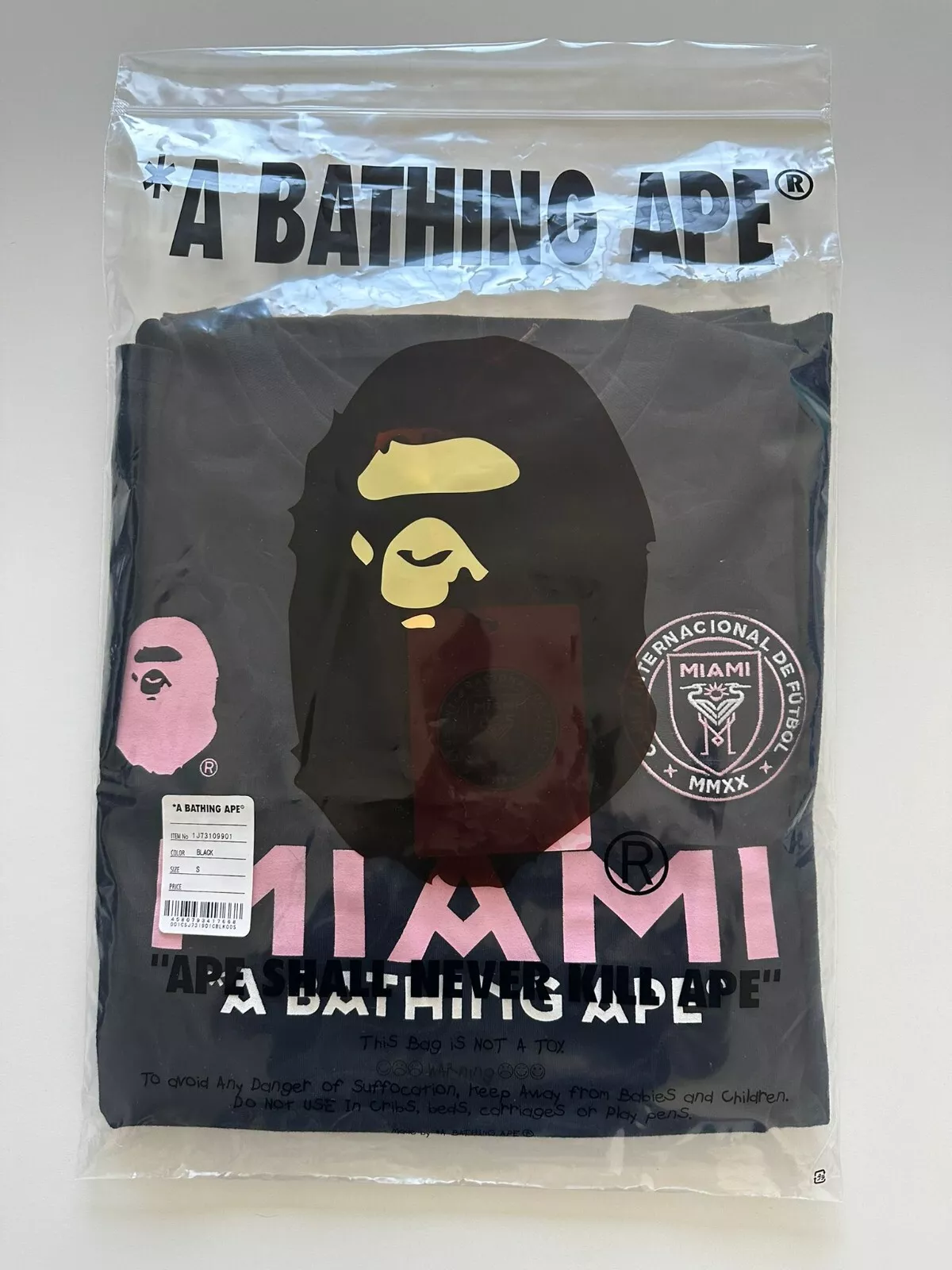 Bape x Inter Miami CF Camo Tee - Image 3