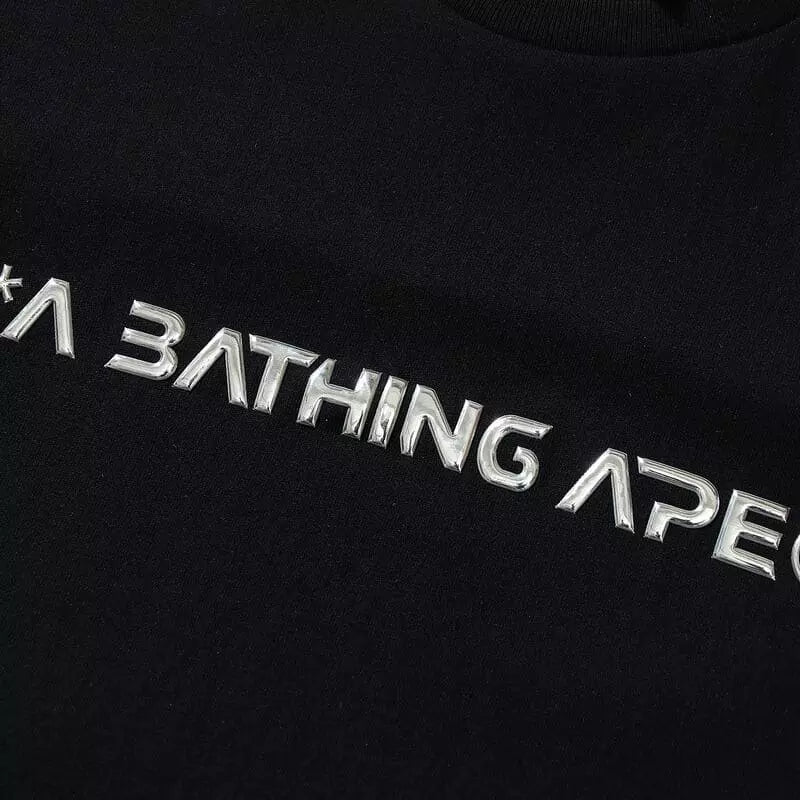Bape Ape Head Moon Tee Black - Image 2