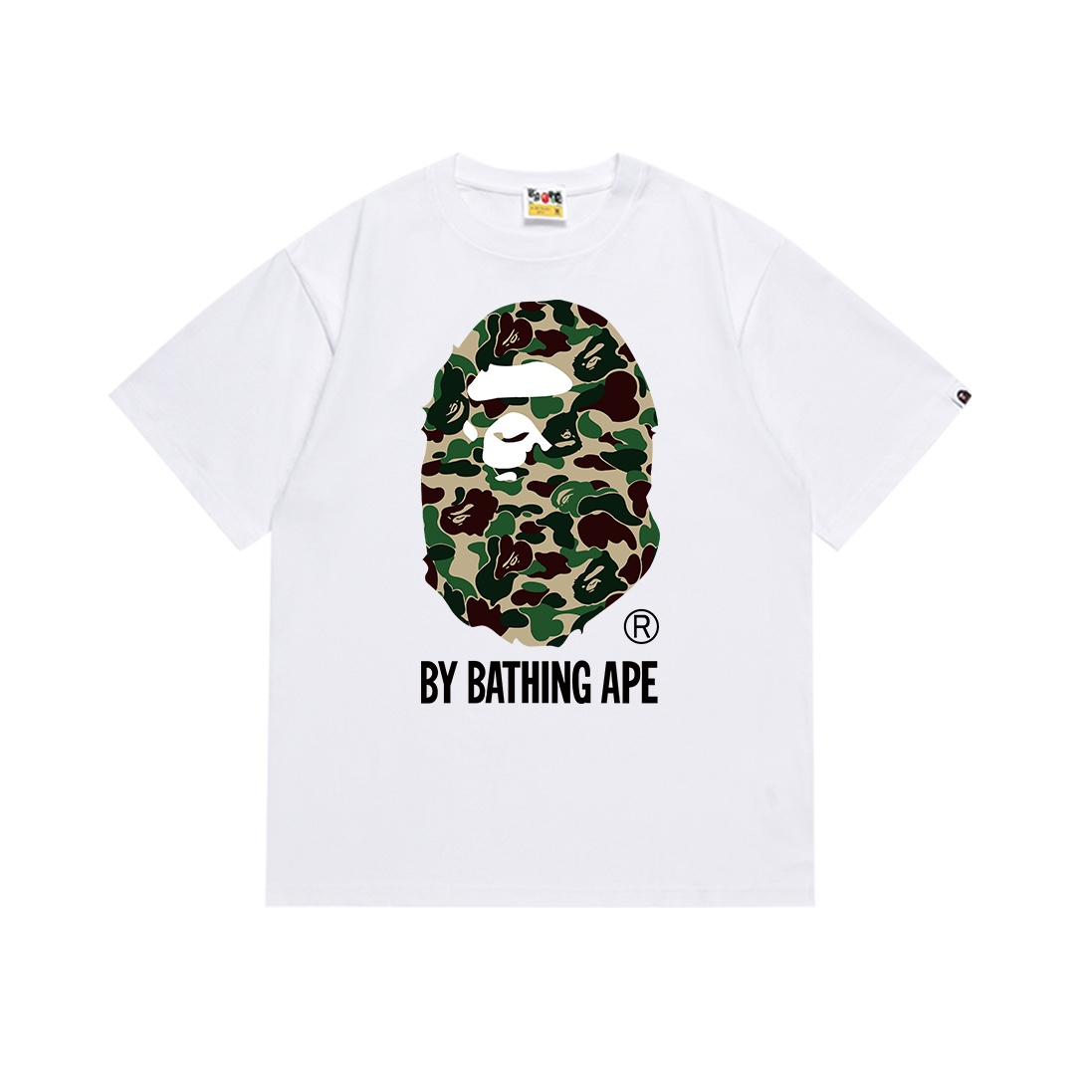 Bape Big Ape Head Tee white