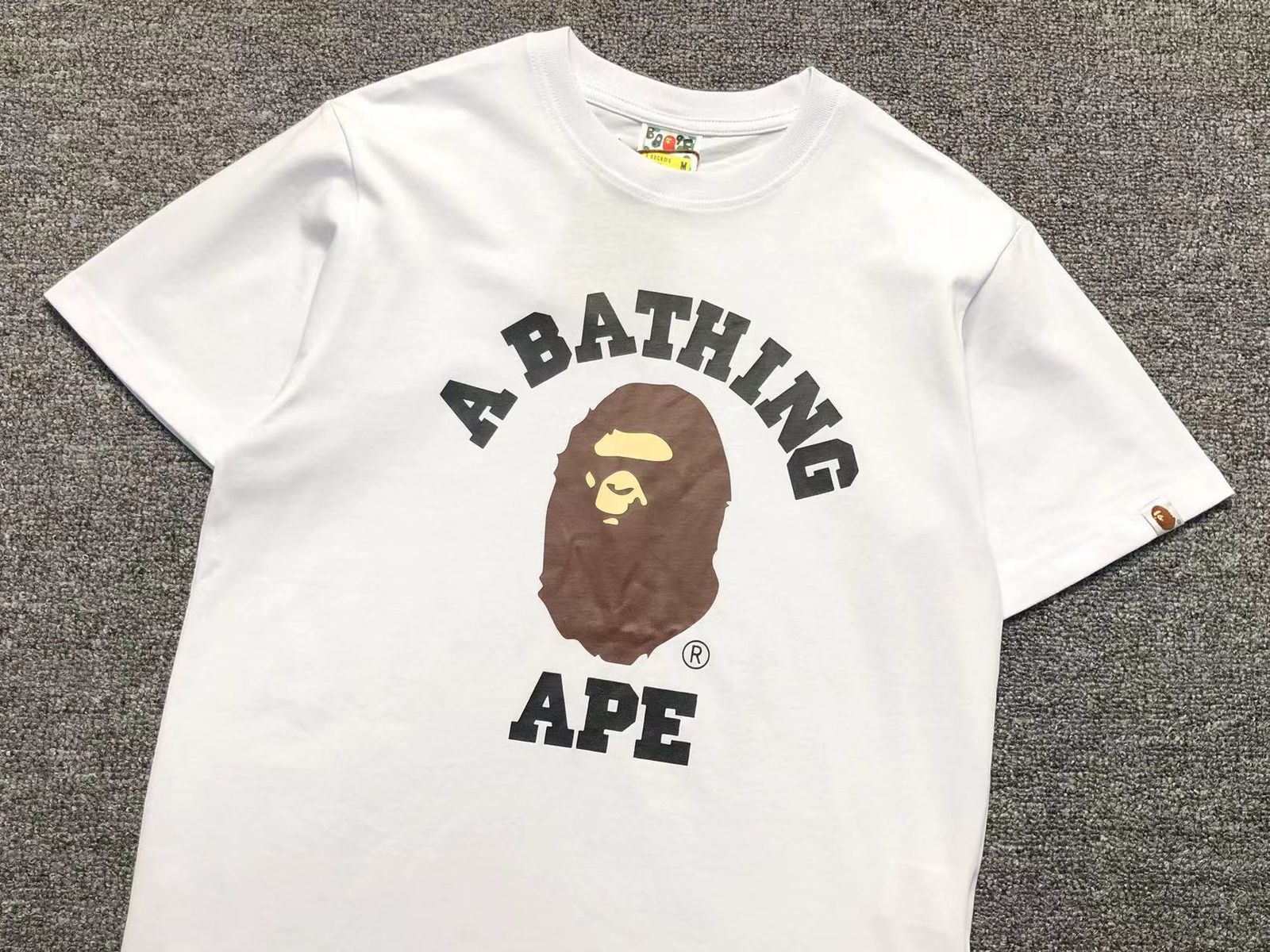 Bape Big Ape Head Tee white - Image 2