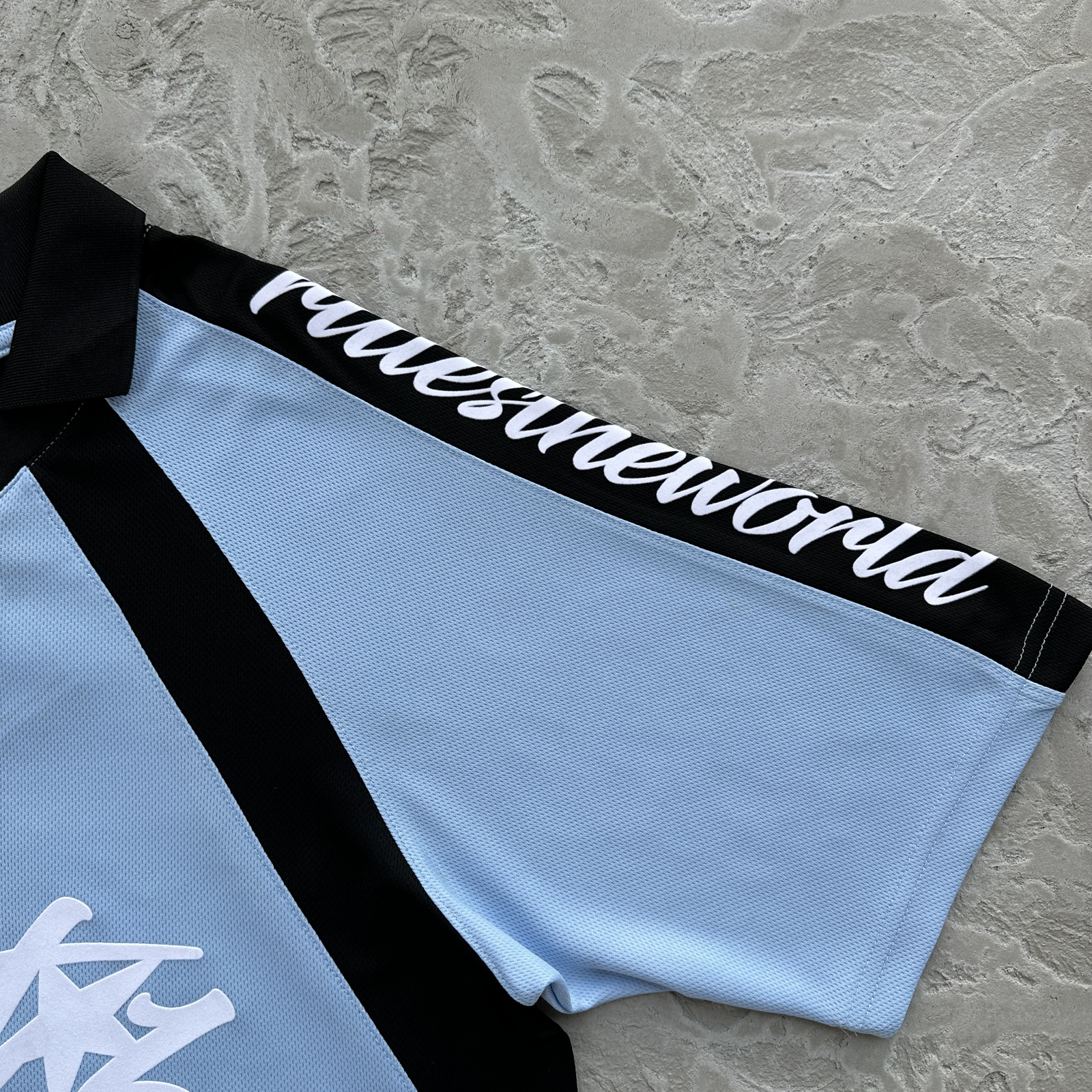 Corteiz Panel Jersey Sky Blue - Image 4