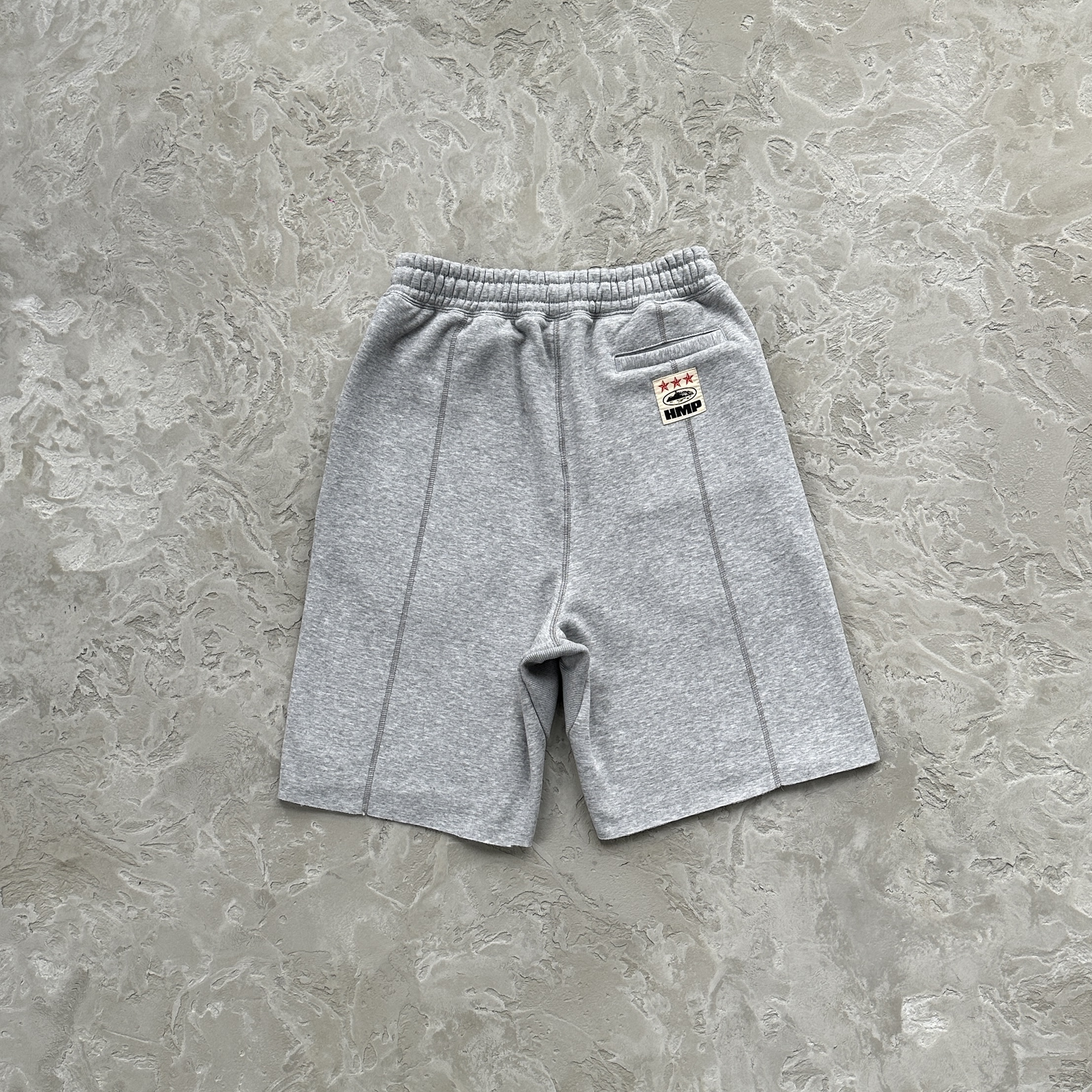 Corteiz Rawhem Shorts Heather Grey - Image 3