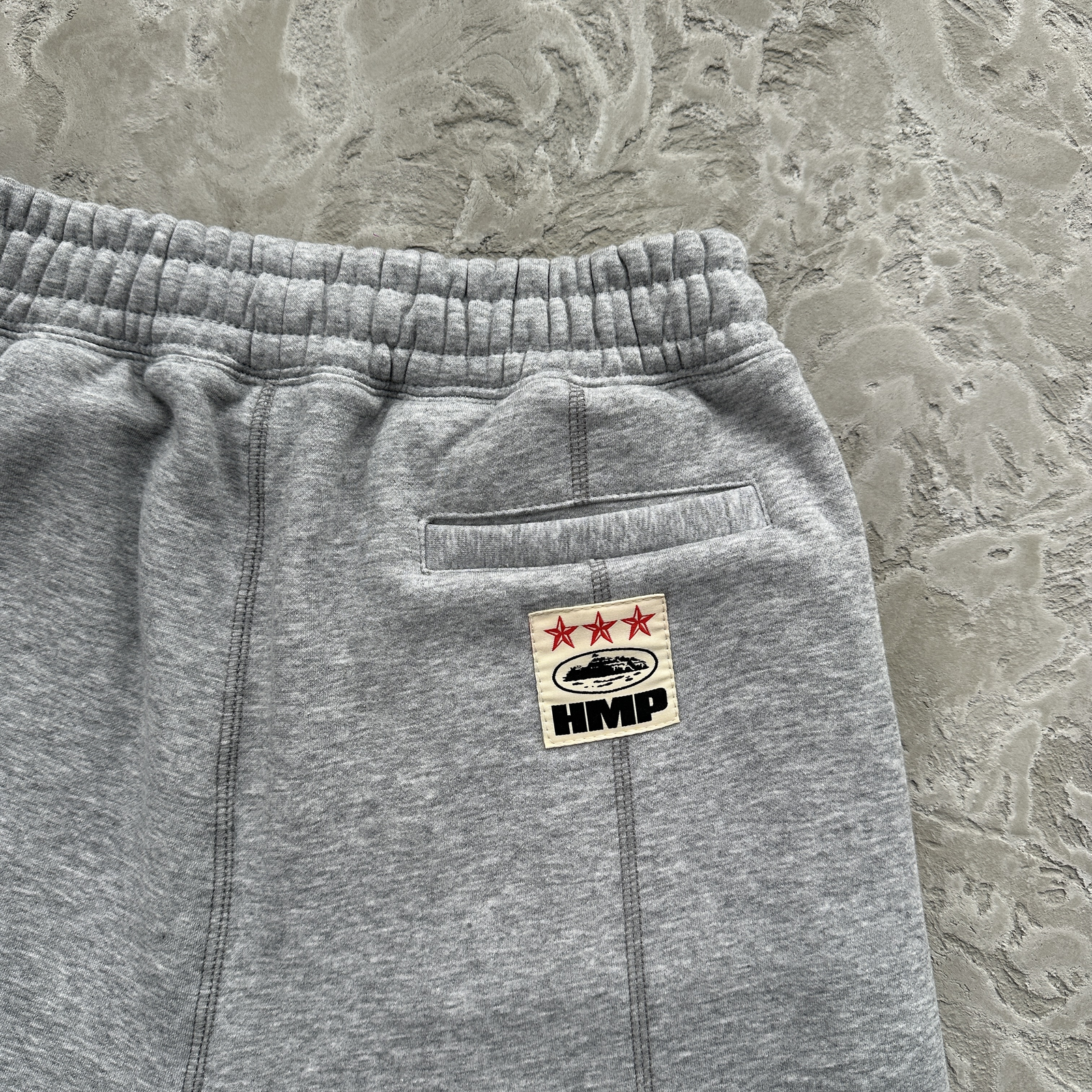 Corteiz Rawhem Shorts Heather Grey - Image 5