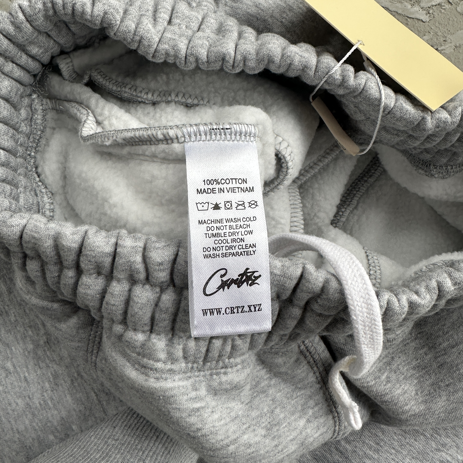 Corteiz Rawhem Shorts Heather Grey - Image 8