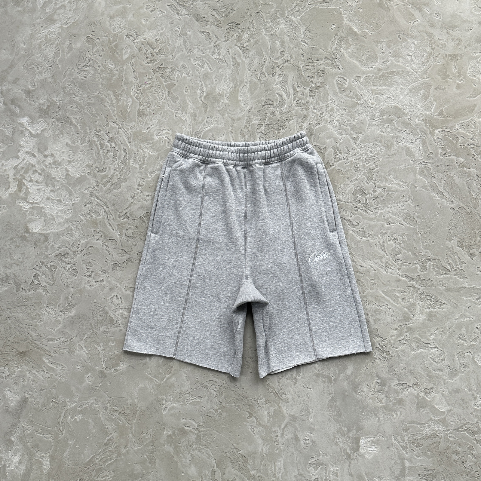 Corteiz Rawhem Shorts Heather Grey - Image 2