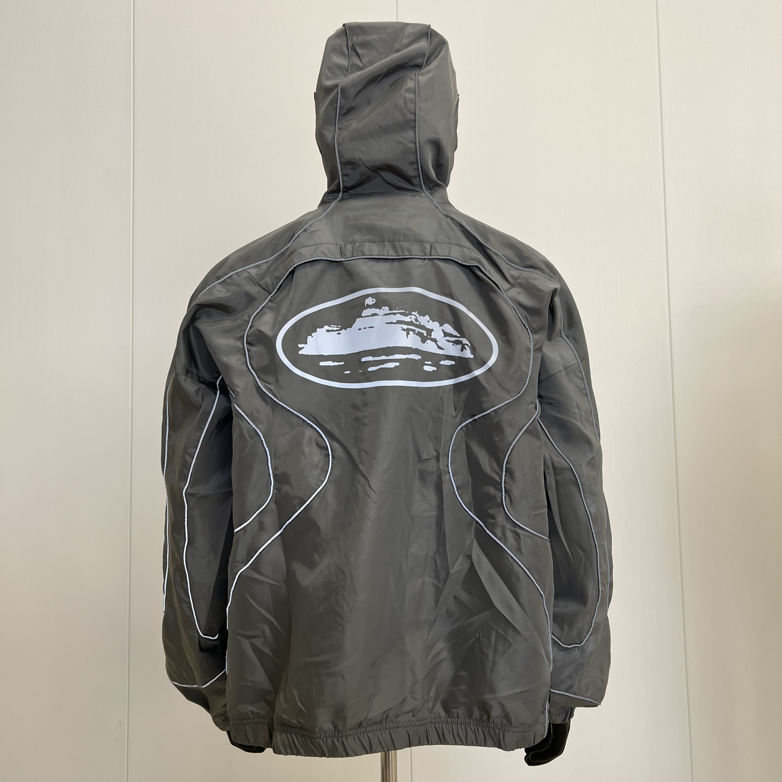 Nike x Corteiz Reflective Grey Tracksuit - Image 4