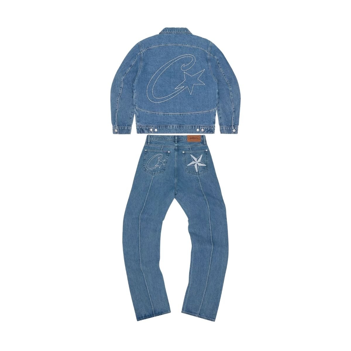 Corteiz Denim Blue Full Set