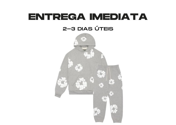 Denim Tears Full Set Grey - Tamanho: M