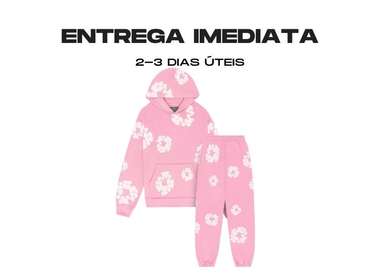 Denim Tears Full Set Pink - Tamanho: S