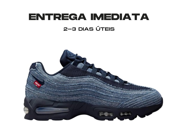 Levis x Nike Air Max 95 Obsidian - Tamanho: 43