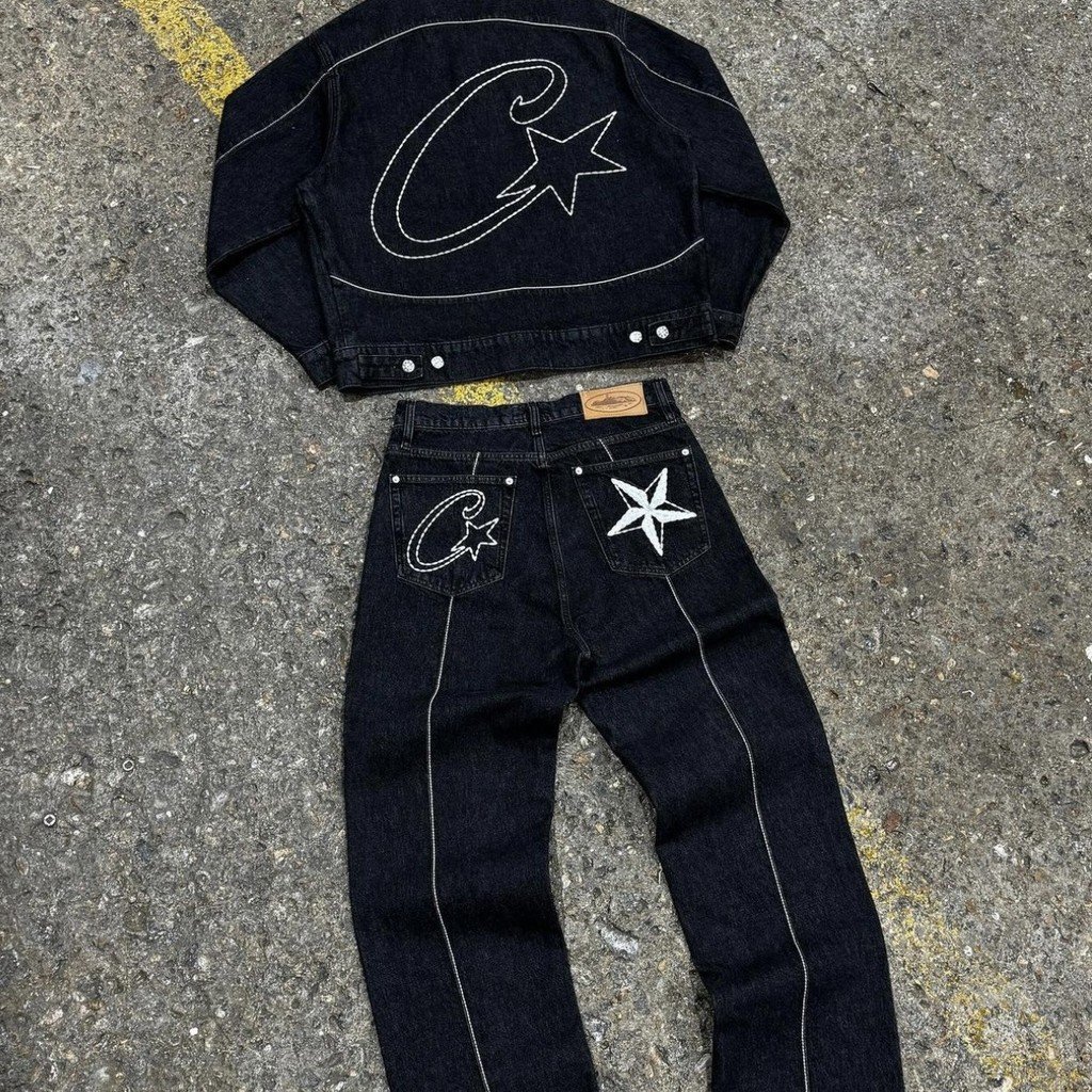 Corteiz Denim Black Full Set - Image 2